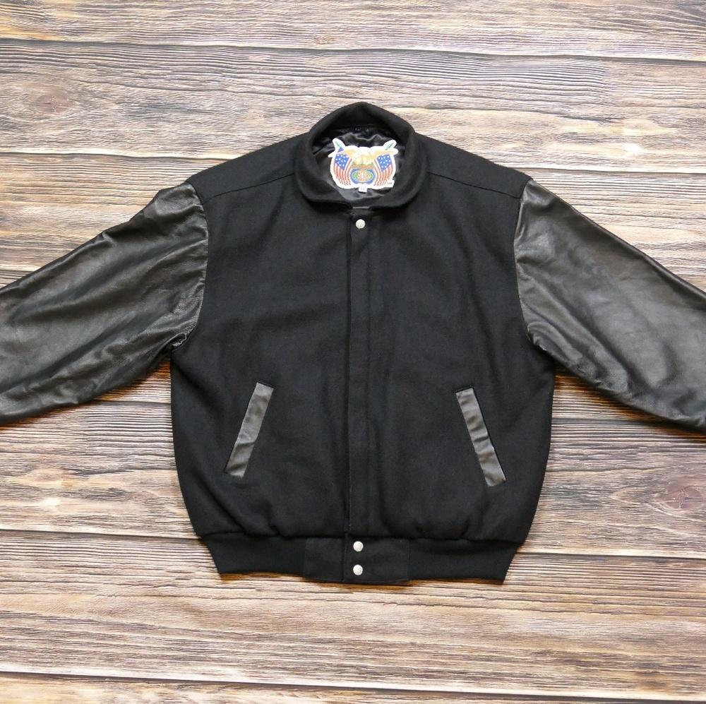 Jeff Hamilton 75th anniversary Napa varsity jacket